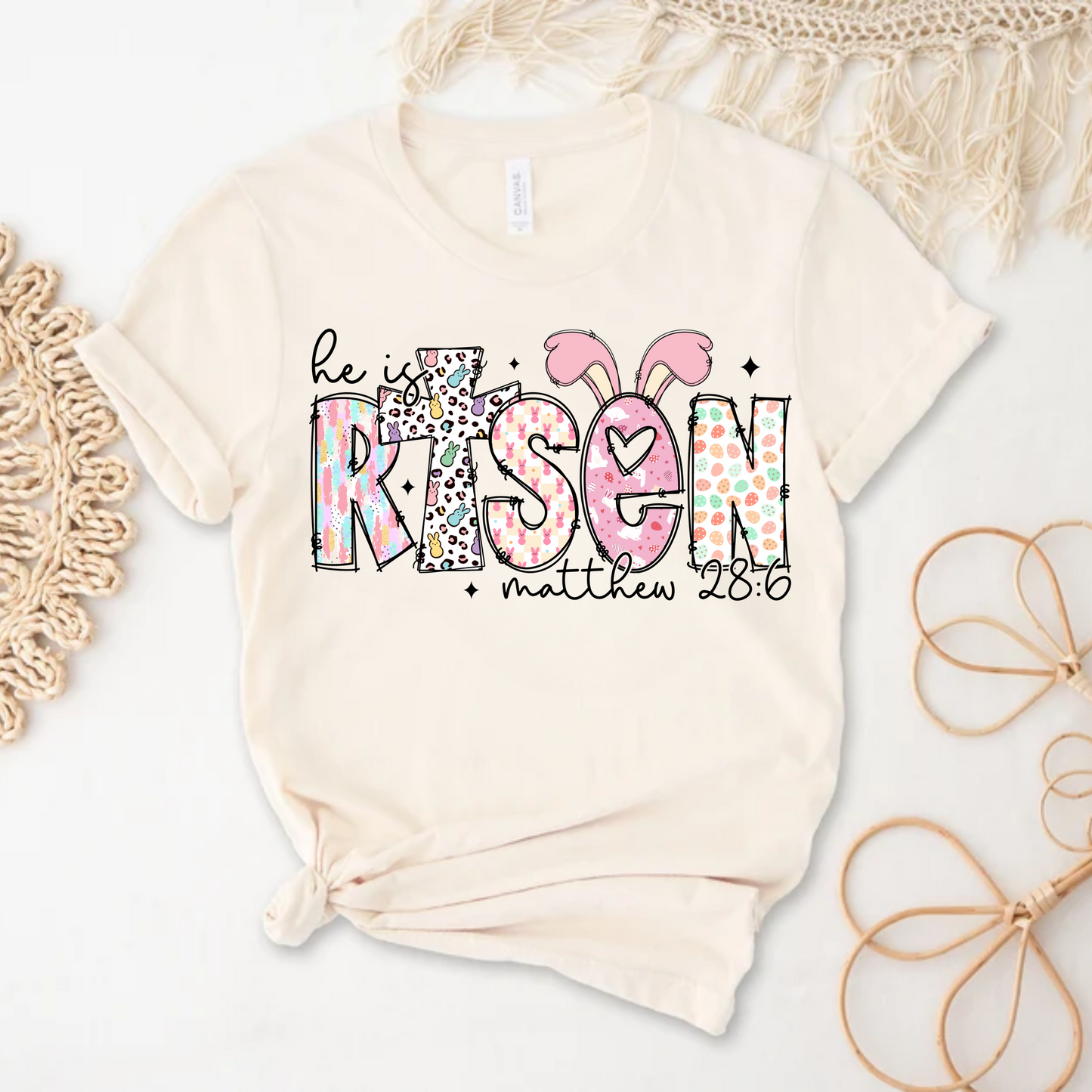 He Is Risen Bunny Font