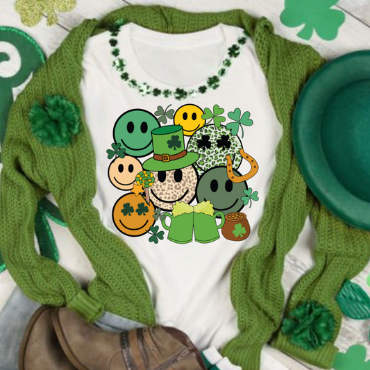 Lucky Smiley Face Collage