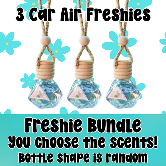 # Car Air Freshie Bundle - You Choose the Scents!