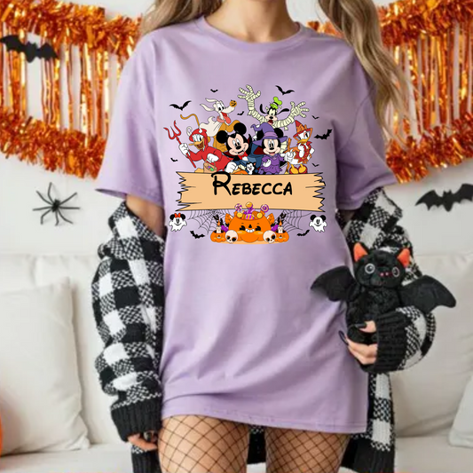 Mouse and Friends Halloween PERSONALIZED