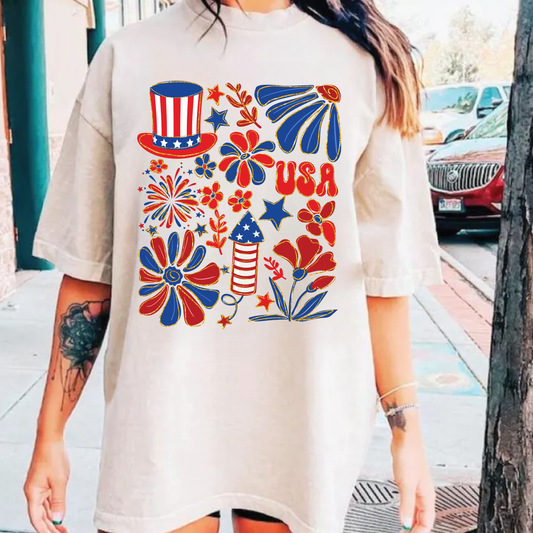 Boho USA Collage