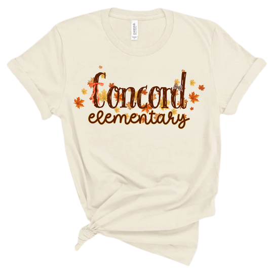 Concord Autumn Leaves - September