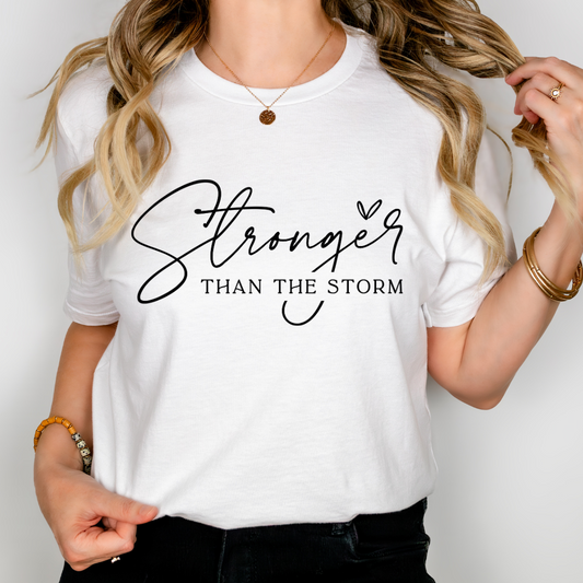 Stronger Than The Storm - BLACK