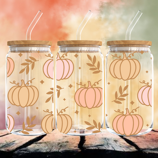 Pastel Pumpkins Cup