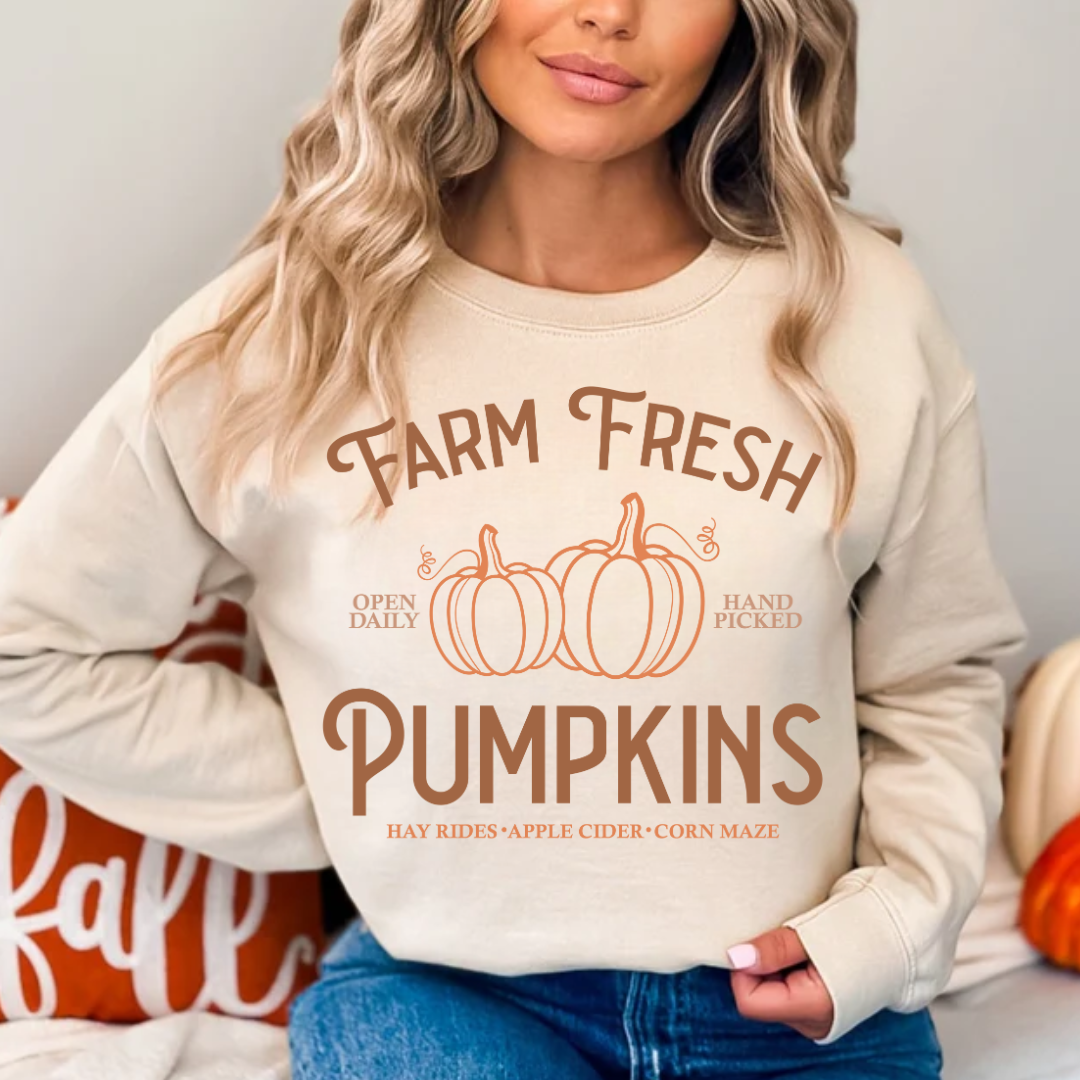 Farm Fresh Pumpkins Sign