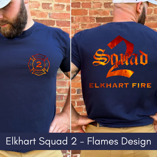 Elkhart Fire - Squad 2 FLAMES