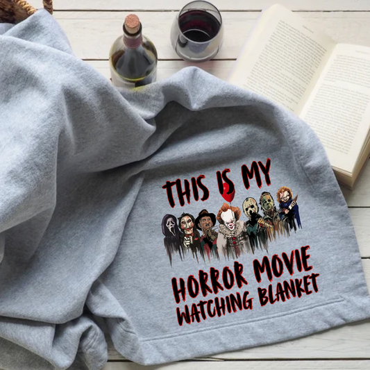 Horror Movie Watching Blanket