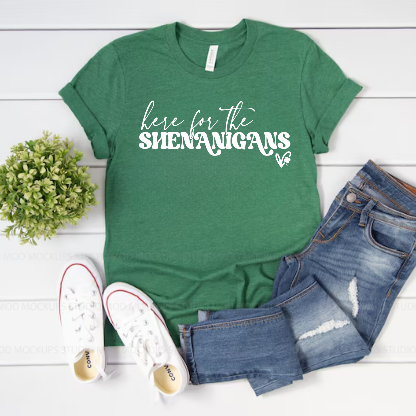 Here for the Shenanigans Heart