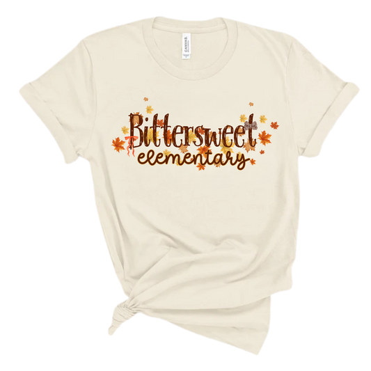 Bittersweet Fall Leaves - August