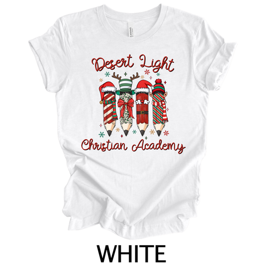 Desert Light Christmas Pencils