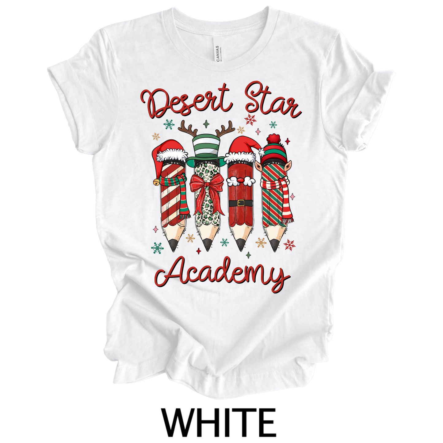 Desert Star Christmas Pencils