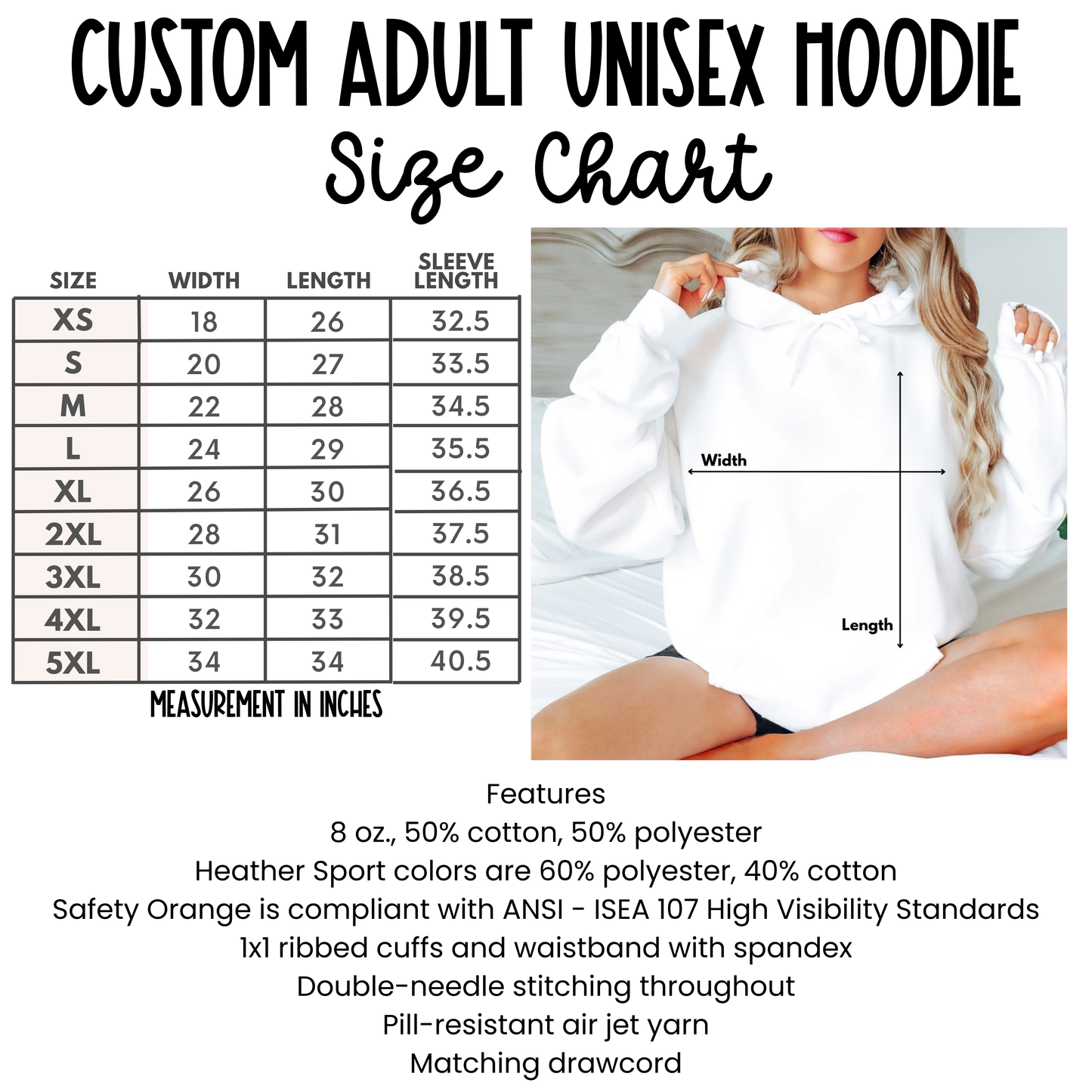 Adult Unisex Hoodie - You Choose the Design!
