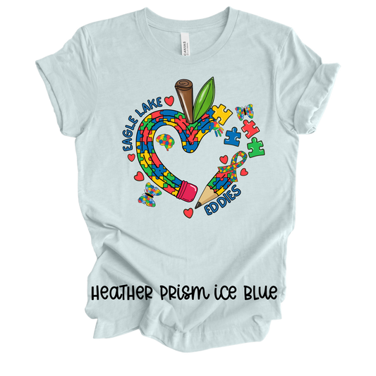 Eagle Lake Eddies Autism Awareness