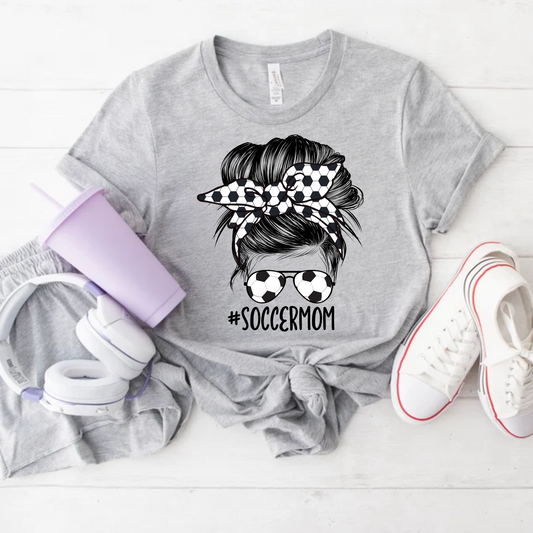 #SoccerMom Messy Bun