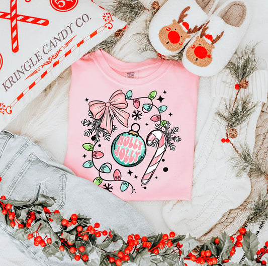 Holly Jolly ornament