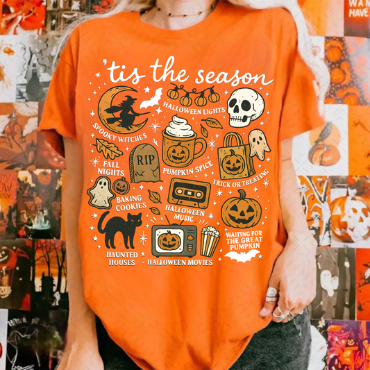 Tis the Season Halloween Collage WHITE