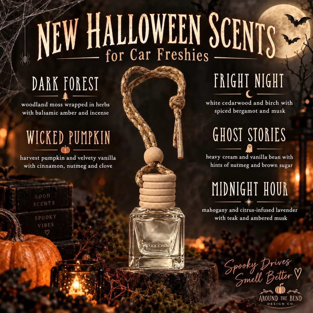 Halloween Car Freshie - You Choose the Scent!
