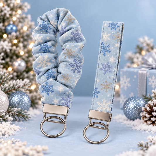 Snowflake Wristlet