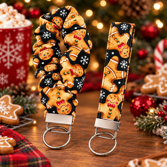 Gingerbread Man Wristlet