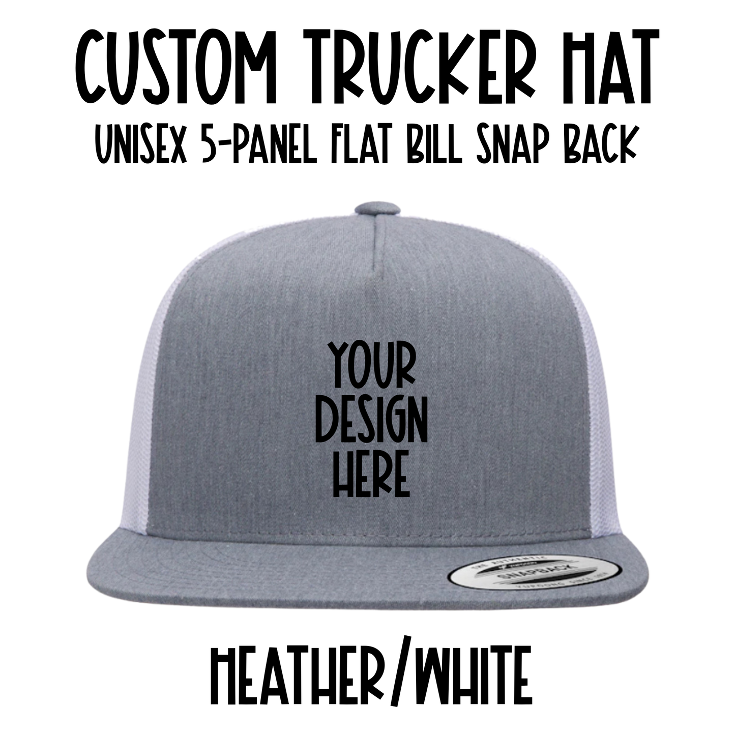 Custom Trucker Hat - Snap Back