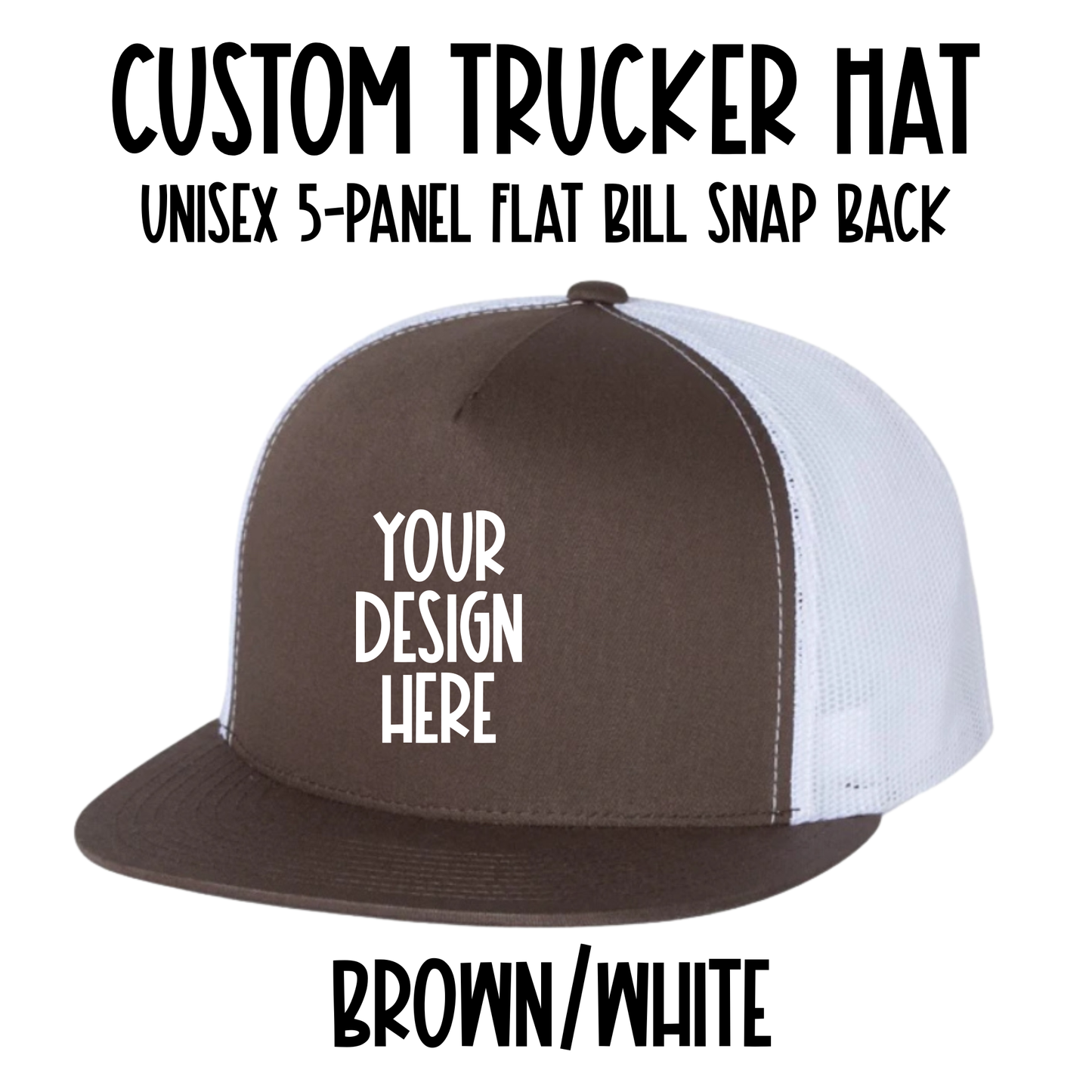 Custom Trucker Hat - Snap Back