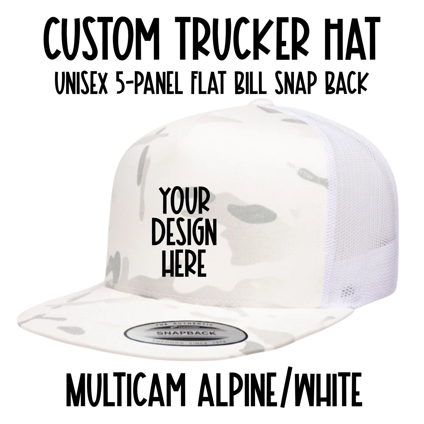 Custom Trucker Hat - Snap Back