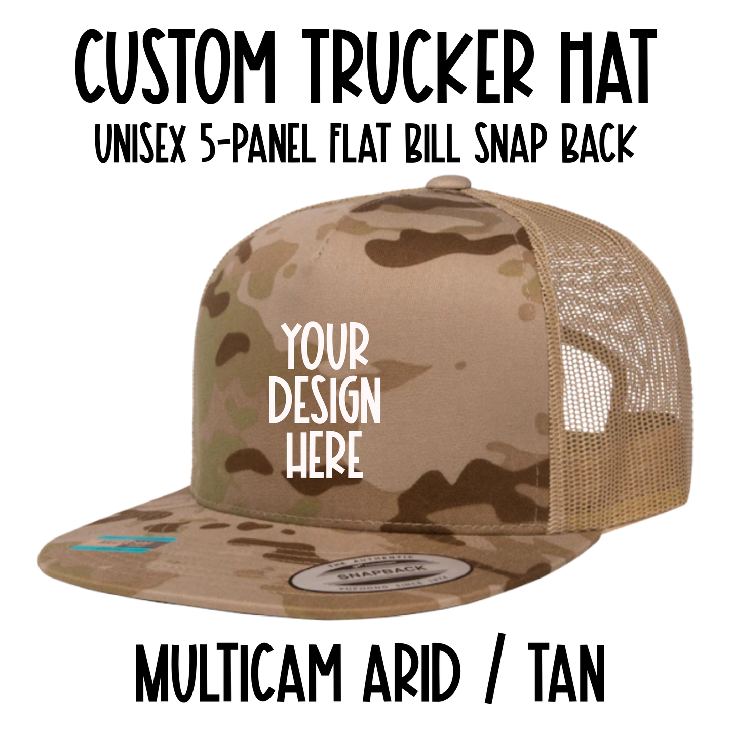 Custom Trucker Hat - Snap Back