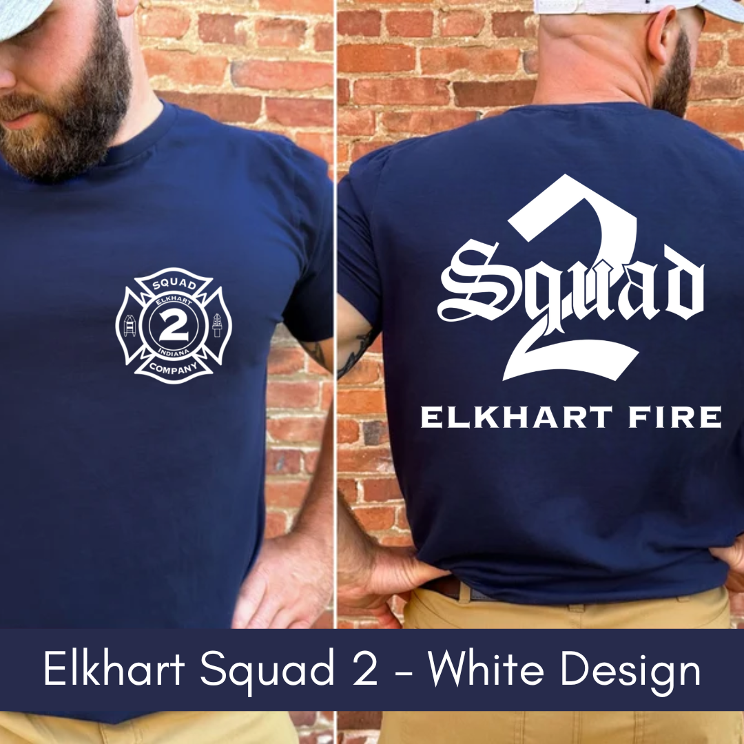 Elkhart Fire - Squad 2 WHITE