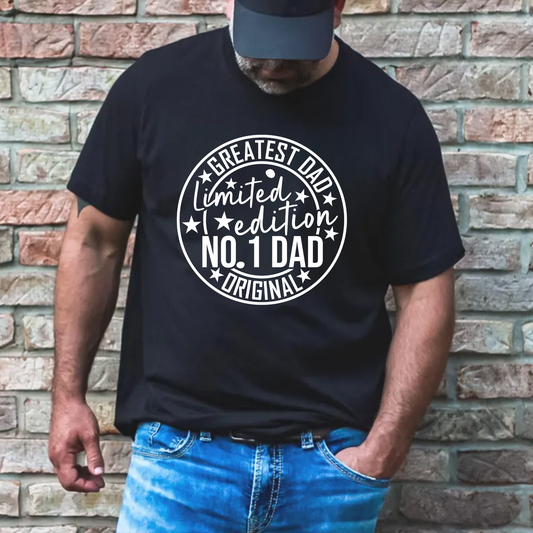 Greatest Dad - Black or White Design