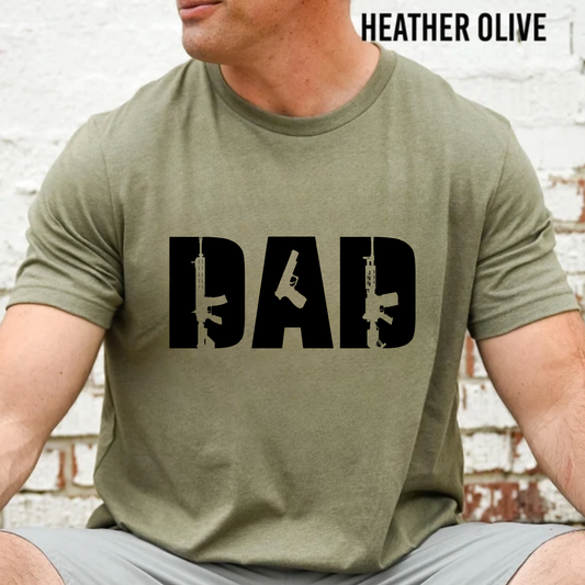 Second Amendment Dad - BLACK OR WHITE Design