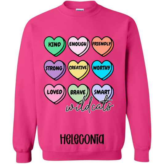 Waterford Wildcats Candy Hearts